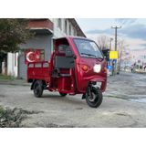Volta Vt5 Elektrikli Üç Tekerlekli Motosiklet Kabinli 3500 W Kırmızı