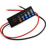 Voltaj 2s Lityum Batarya Akü Seviye Durum Göstergesi Modülü - LED Panel