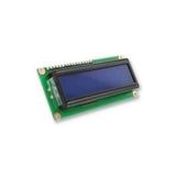 Voltaj 2X16 Lcd Display Sol Üst Mavi