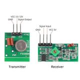 Voltaj 315 MHz Alıcı Verici RF Kablosuz Haberleşme Devre Seti