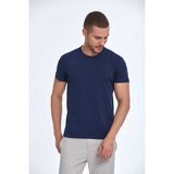 Voltaj Ezra Basic Erkek Tişört Lacivert - XXL