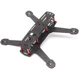 Voltaj QAV250 Karbon Fiber Drone Gövdesi 250mm Hafif ve Güvenilir Yapı ile Uygun Proje Seçeneği - Siyah - Kırmızı