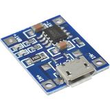 Voltaj TP4056 Micro USB Girişli Li-Po Pil Şarj Devresi - 1 Adet