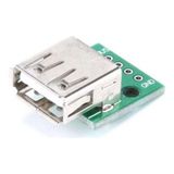 Voltaj USB Dişi Tip A Dip Dönüştürücü