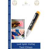 #Voltajcihazı Led Işıklı Sesli Uyarı Hassas Algılama Dijital Faz Kontrolü Temassız Voltaj Test Cihazı