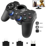 Voltico 2. 4 G Kablosuz Gamepad Oyun Kolu – Android, Pc ve Ps3 Uyumlu - Siyah