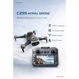 Voltico Drone 4K Kamera – 1000 Metre Menzil, LCD Ekranlı Kumanda, Çift Batarya, Katlanabilir Drone