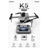 Voltico K5 GPS Drone 4K Kamera | 1000 Metre Menzil | Fırçasız Motor | Ekranlı Kumanda | Taşıma Çantalı