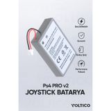 Voltico Ps4 Pro V2 Uyumlu Yüksek Kapasiteli Joystick Bataryası – 2000mAh