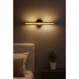 VOLTMARKET Modern Kablosuz Lamba Resim Aplik 33cm Premium Pilli LED Duvar Apliği Gün Işığı