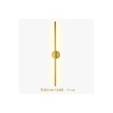 VOLTMARKET Modern Pilli Aplik Tak Çalıştır Kablosuz Ledli Aplik Eskitme Gold Pil Dahildir 70cm