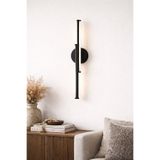 VOLTMARKET Pilli LED Aplik 60 CM – Duvar Lambası – Siyah Modern Aydınlatma