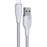 Voltme C2111 Rugg 60W ATL 1.2 m 3A Şarj Kablosu Gri