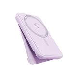 Voltme Lila MagPak 5000Mah 22.5 waat Magsafe Kablosuz Powerbank