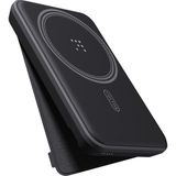 Voltme Siyah MagPak 5000mAh Kablosuz Powerbank 22.5W Hızlı Şarj Teknolojisi ile Taşınabilir