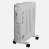 Voltomat 2000W Beyaz 9 Dilim Yağlı Radyatör Termostat Kontrollü ve Kontrol Lambalı