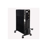 Voltomat 2500W 11 Dilim Yağlı Radyatör Petek Gibi Kalorifer Elektrikli Isıtıcı Yanan Siyah