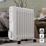 Voltomat Voltomat Termostatlı 2000 W 9 Dilim Yağlı Radyatör Beyaz