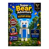 Voltrex Design Super Bear Adventure Kutup Ayısı Figür Oyuncak | Oynar Eklemli 15 cm Koleksiyon Karakteri |