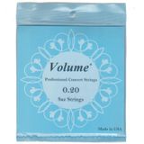 Volume 0.20 Profesyonel Kısa Sap Bağlama Teli (Topuzlu)