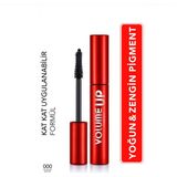 Volume Up Mascara Yoğun Hacim ve Lifting Etkili Kat Kat Uygulanabilir Maskara (000 Black) 8682536100724