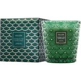 Voluspa Noble Fir Garland 3 Wick Hearth Mum - Yeşil - Standart