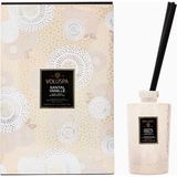 Voluspa Santal Vanille Lüks Oda Kokusu, Sıcak Vanilya Aromalı Cam Difüzör - 500 ml
