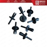Volvo 1268176-3 Mercedes A 0009904529 İçin 10 Adet Klips