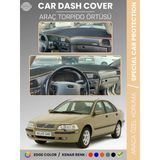 Volvo S40 (1996-2002) Torpido Örtüsü Ön Göğüs Koruma Torpido Koruma Tam Uyum Araca Özel Uv Koruma