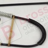 Volvo S40 V40 Mk1 644 645 1995-2004 4/5-Kapı 30623449 İçin Elektrikli Ön Sağ Cam Kriko Tamir Seti