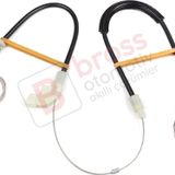Volvo S40 V40 Mk1 644 645 1995-2004 4/5-Kapı 30623453 İçin Elektrikli Arka Sağ Cam Kriko Tamir Seti