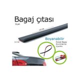 VOLVO S60 UYUMLU BAGAJ ÜSTÜ SPOİLER 3,6cm x 135cm
