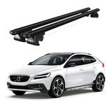 Volvo V40 Cross Country (2013 Ve Sonrası) Uyumlu Siyah Ara Atkı Port Bagaj Tavan Barı