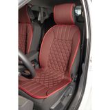 Volvo XC40 Lüx Oto Koltuk Minderi Ön 2'li Set ELEGANCE Serisi KIRMIZI