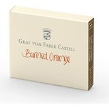 Von Faber-Castell Dolma Kalem Kartuşu 6'lı Yanık Turuncu