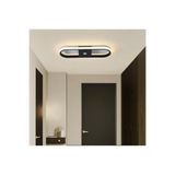 Vonalight 40*15cm Sensörlü,3000K Işık Rengi Led Tavan Lambası,Avize,modern Aydınlatma,dekoratif Siyah