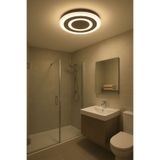 Vonalight Desıng Project 24cm Siyah Plafonyer, Banyo, balkon, Wc, Koridor, Led, Tavan Lambası, sıva üstü Günışığı 4000K