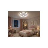 Vonalight Desıng Project 3ışık Renkli, 50cm Çocuk Odası,Yatak Odası,Genç odası, Çember Led Tavan Lambası, Aydınlatma, Beyaz Gövde