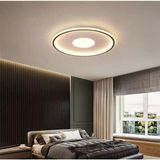 Vonalight Modern Dekoratif Sıva Üstü Içe / Dışa Işıklı Plofonyer Avize Q.40CM 4000K Sıcak Beyaz Işık - 1