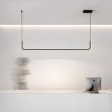 Vonalight Modern LED Avize Owal Sarkıt Avize 3000K Siyah - 1