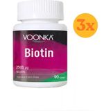Vonka Voonka Biotin Saç ve Tırnak Güçlendirici 90 Tablet - 3 Adet (Toplam 270 Tablet)