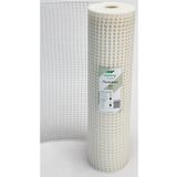Vonkap Dekoratif Plastik Bahçe Çiti / Balkon Filesi Beyaz 20mm*20mm (1MT*35MT)