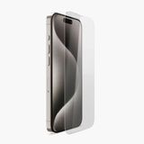 Vonmahlen iPhone 15 Güvenlik Paketi Şeffaf Kılıf ve Ekran Koruyucu