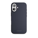 Vonmahlen iPhone 16 Plus Lacivert Yumuşak Silikon Kapak ve Kılıf