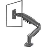 Vontech F80 Mnt01 17-30 Amortisörlü Stand Tek Kol Lcd-Led Monitör Tutucu Stand Askı Aparatı