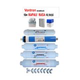 Vontron Membranlı İhlas Aura Cebilon Silver Ve Diğer Kapalı Kasa Su arıtma Cihazı filtresi,5 li Filtre