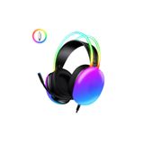 VOOKA 7.1 A Rgb Profesyonel Gaming Mikrofonlu Gamer Oyuncu Kulaklığı USB Pc Ps Xbox Işıklı Rengarenk