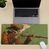 vooka 80X30 cm Xl Büyük Boy Mouse Pad | Kaymaz Tabanlı Geniş Gaming Mousepad | Klavye ve Mouse Uyumlu | Masaüstü Oyun ve Ofis Mouse Pad - YEŞİL - Haki