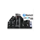 VOOKA Bluetoothlu 5 1 Dijital Ekran Radyolu Usb Ses Sistemi 5 1 Yüksek Ses Kalitesi Bass Güçlü