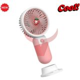 vooka Fan Soğutucu Mini Vantilatör Pembe